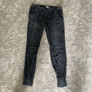 Gap Soft Knit joggers- dark heather grey